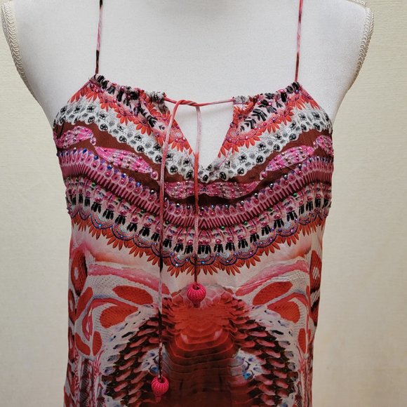 Shahida Parides Python Halter Maxi Dress - Picture 3 of 16